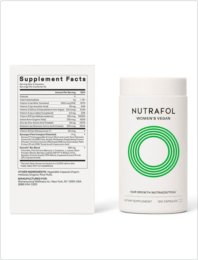Nutrafol Women's Vegan Hair Growth Pack