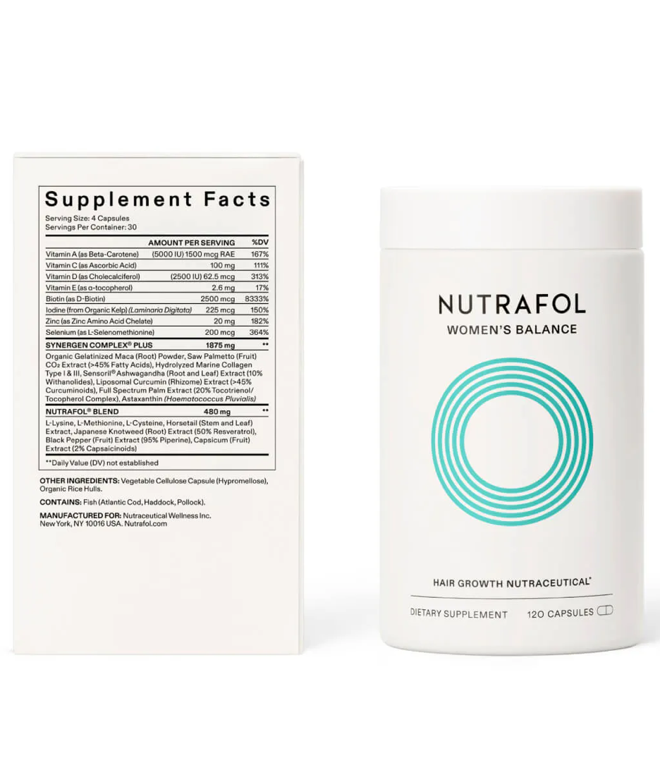 Nutrafol Women's Balance Hair Growth Pack