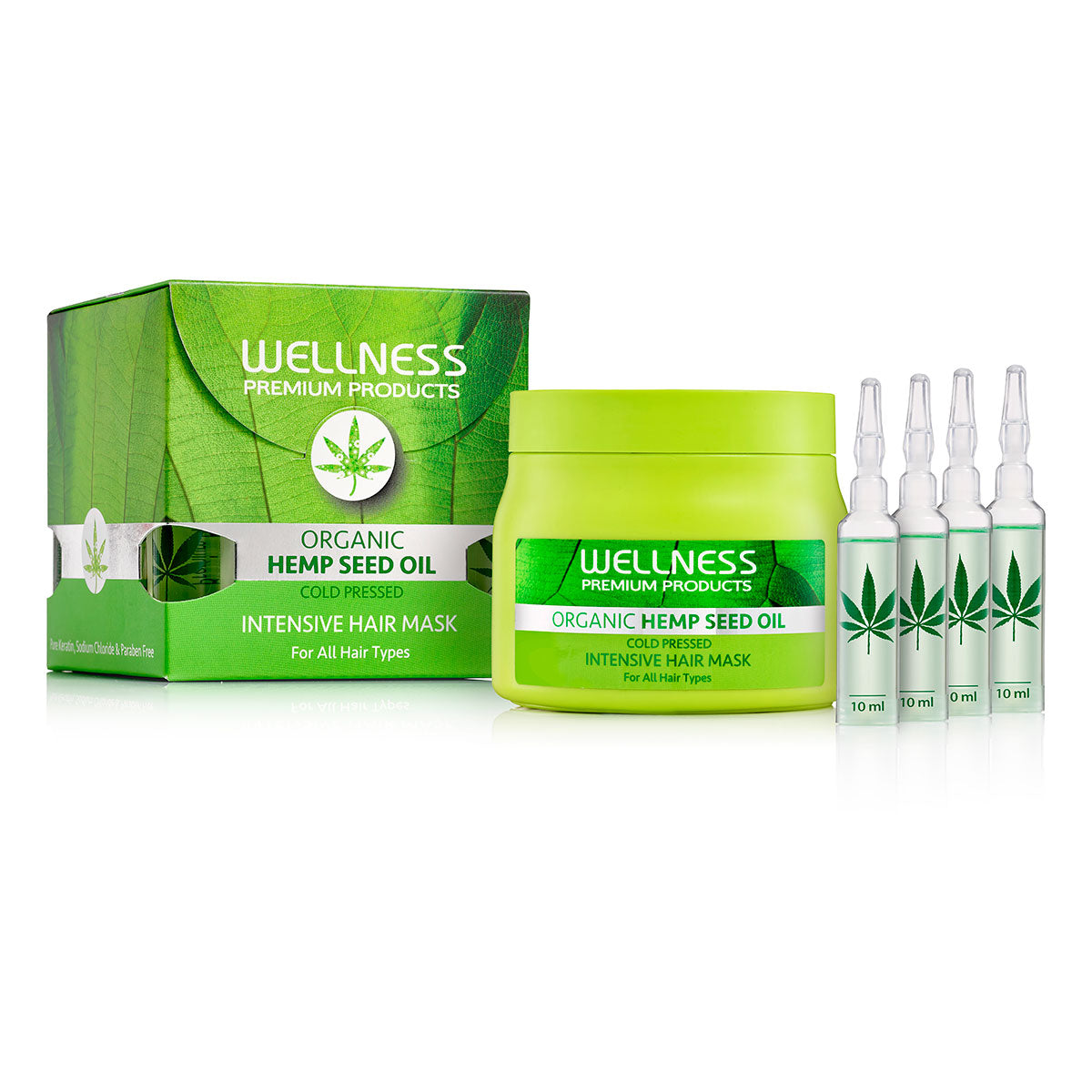 Wellness Organic Hydrating Hair Mask +Bonus Serum