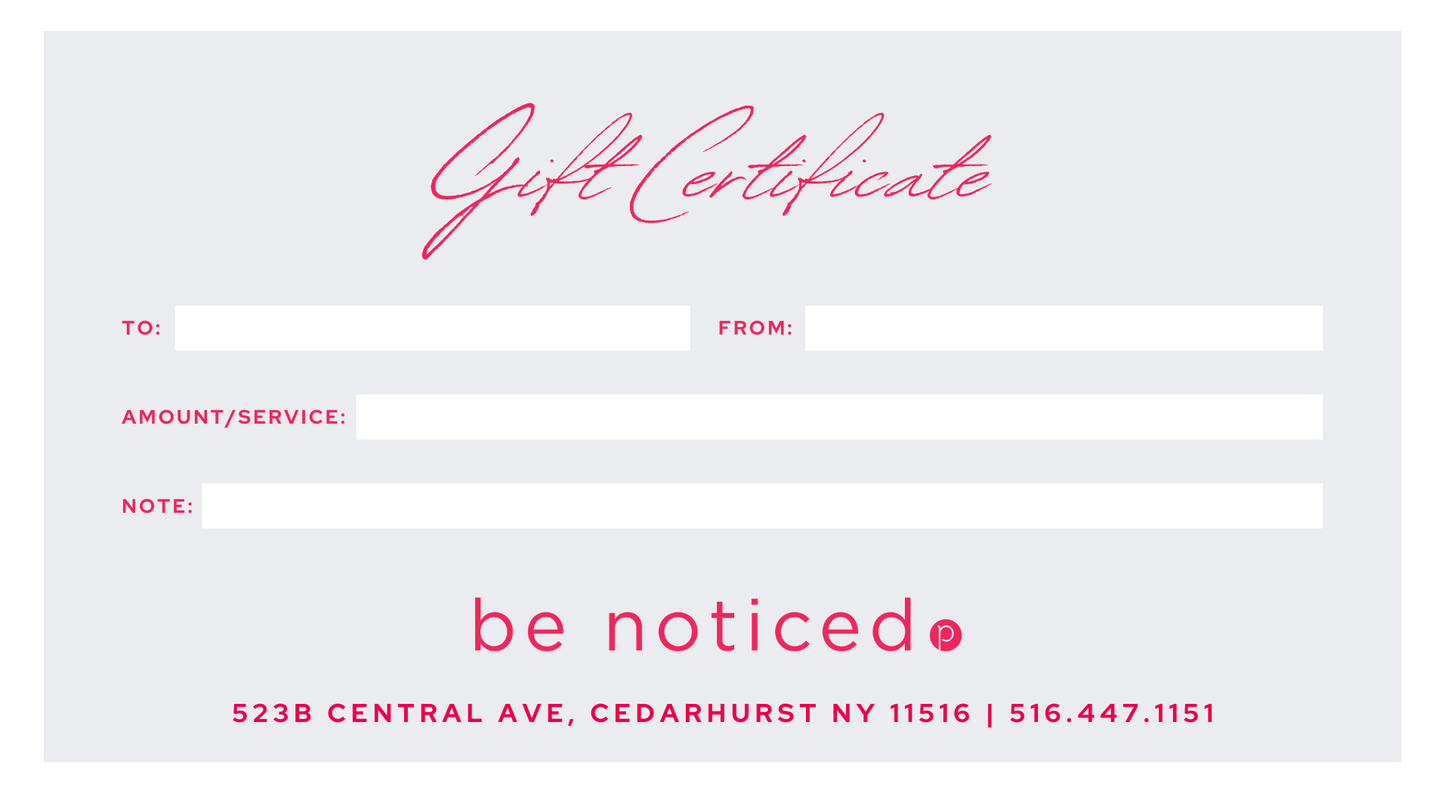Poppy Medi-Boutique Gift Certificate