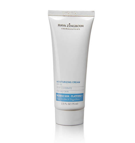 Hava Zingboim Acne Moisturizing Cream with SPF 15